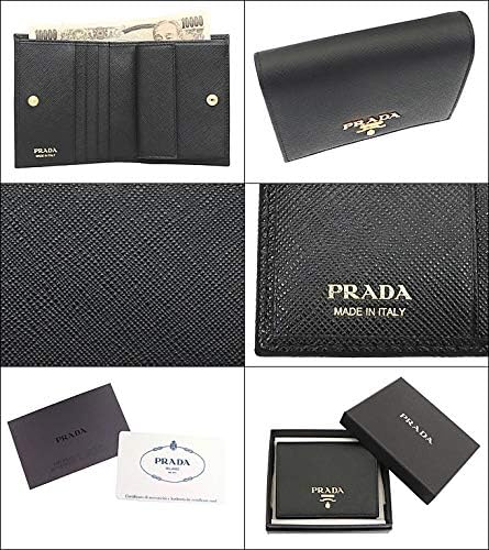 Amazon | [Prada] [プラダ] 財布(二つ折り財布) 1MV204 QWA ネロ